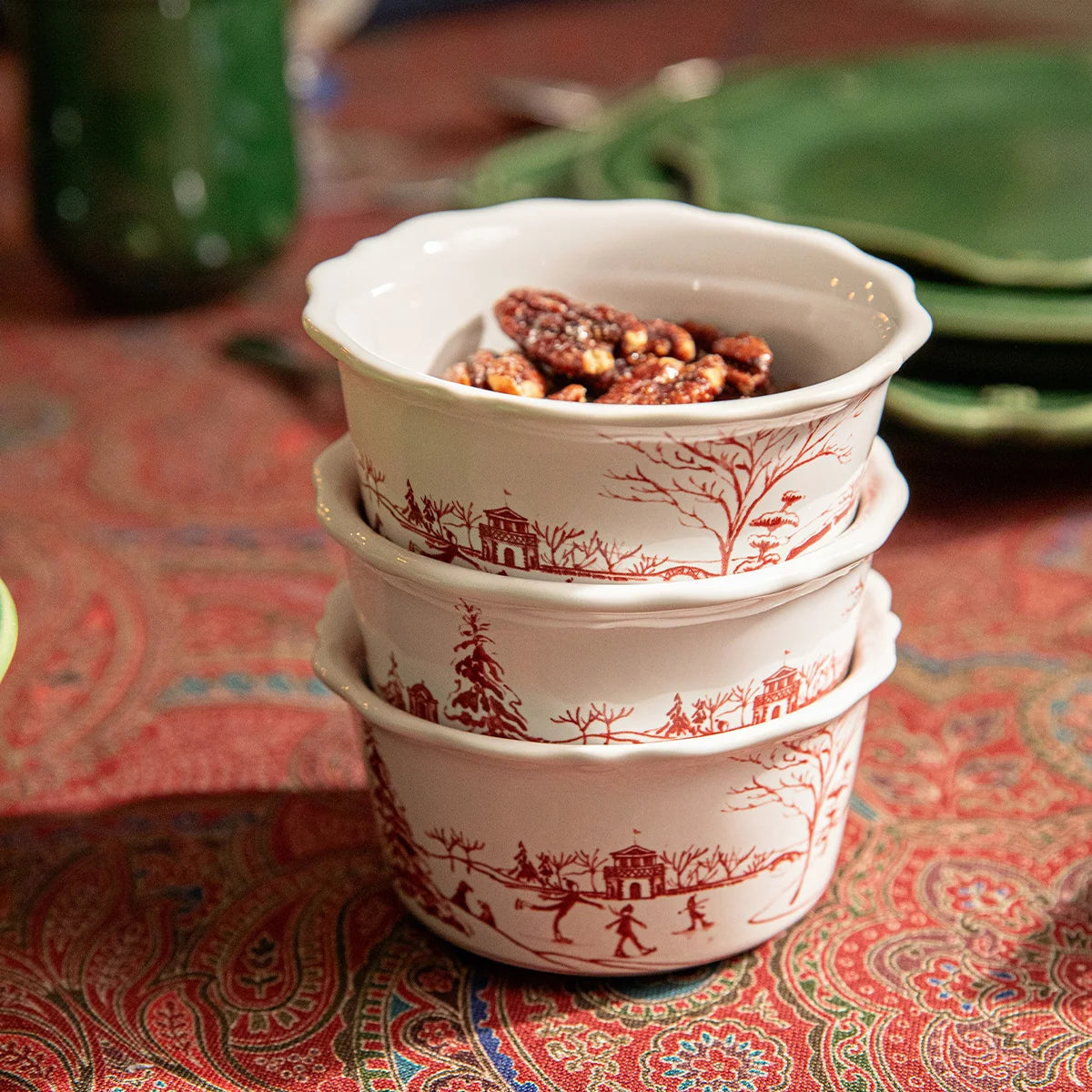 Juliska Country Estate Winter Frolic Ruby Ramekin