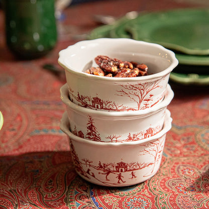Juliska Country Estate Winter Frolic Ruby Ramekin