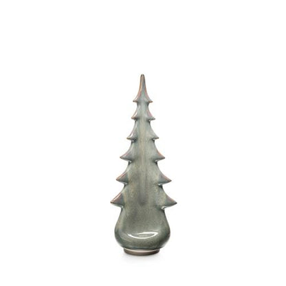 Simon Pearce Pottery Evergreen Tree, Moss