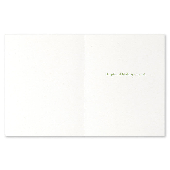 "Here's Wishing You Much More..." Birthday Card