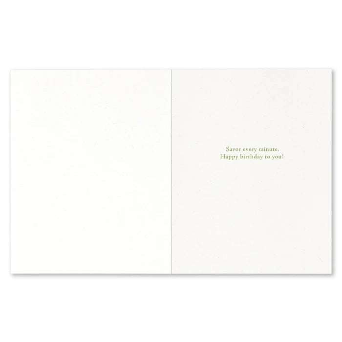 "So Much to Enjoy and to Be and to Do..." Birthday Card