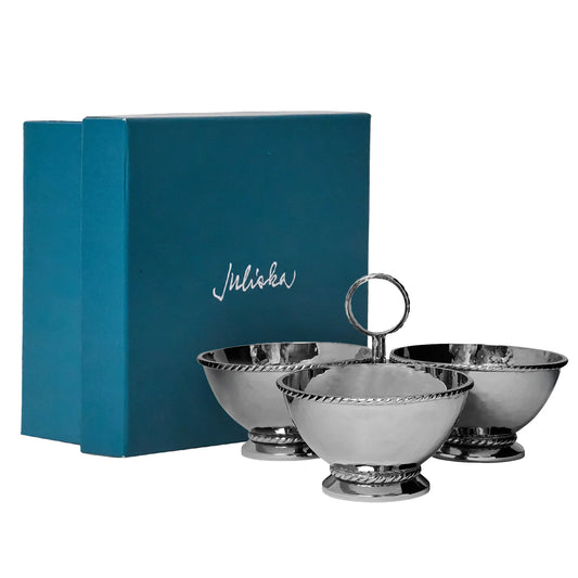 Juliska Graham Triple Cocktail Bowl