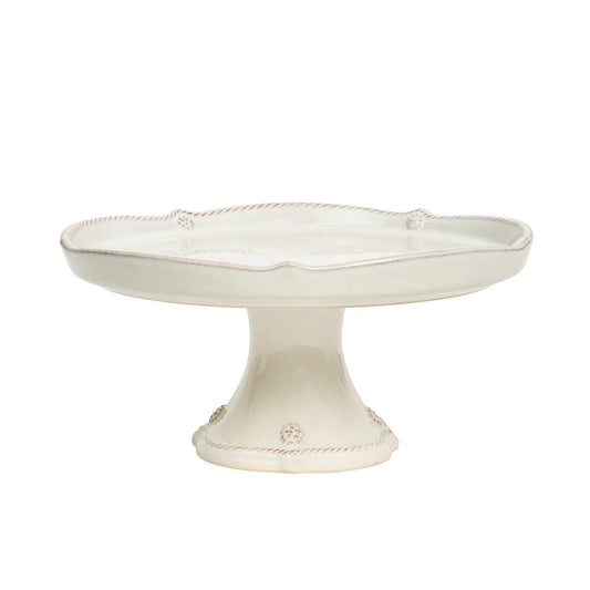 Juliska Berry & Thread Petite Cake Stand in Whitewash