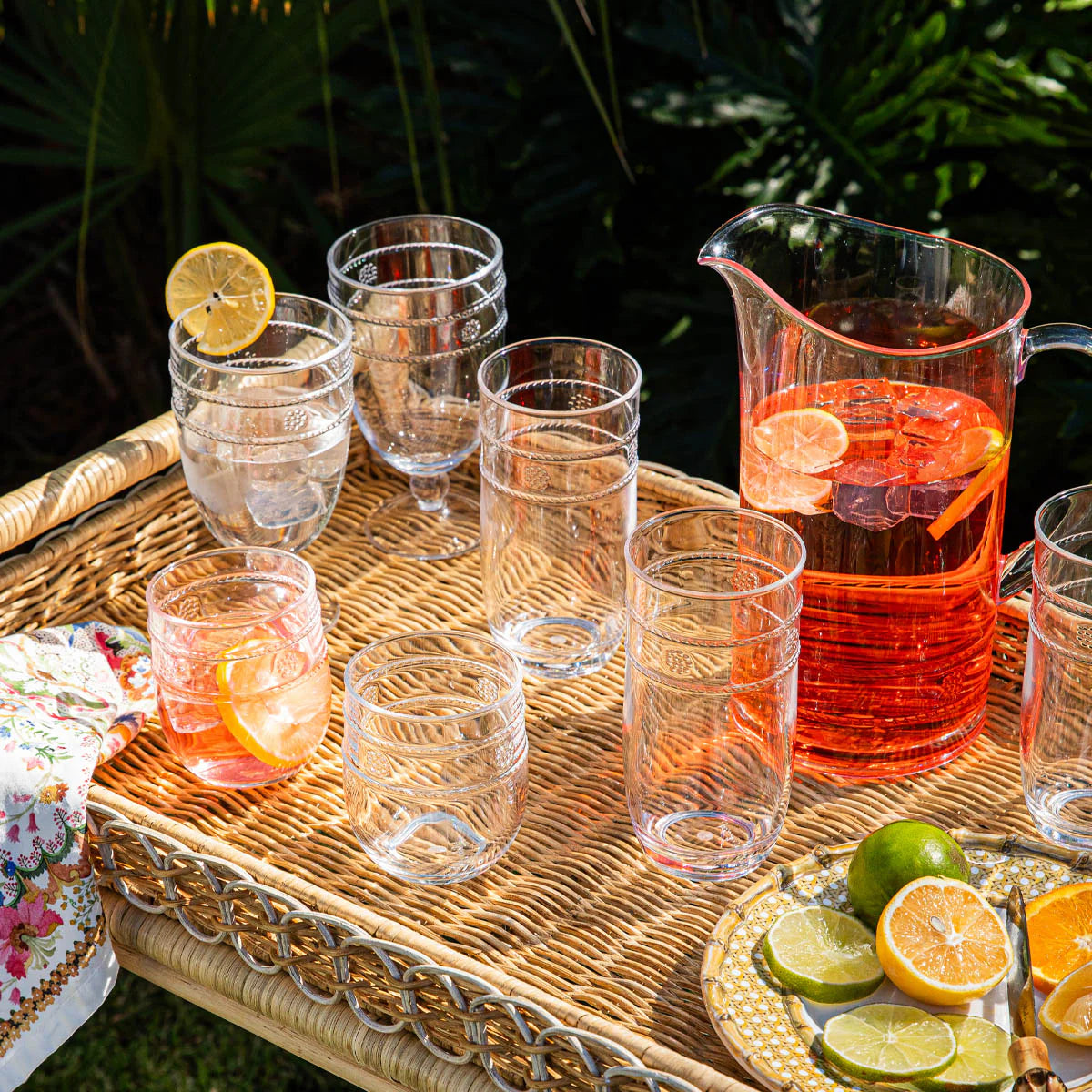 Juliska Isabella Acrylic Clear Small Tumbler