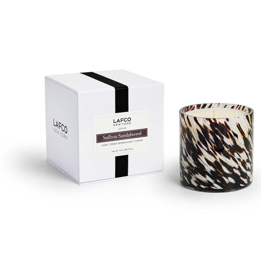 Safron Sandalwood 15.5 oz. Signature Candle, LAFCO