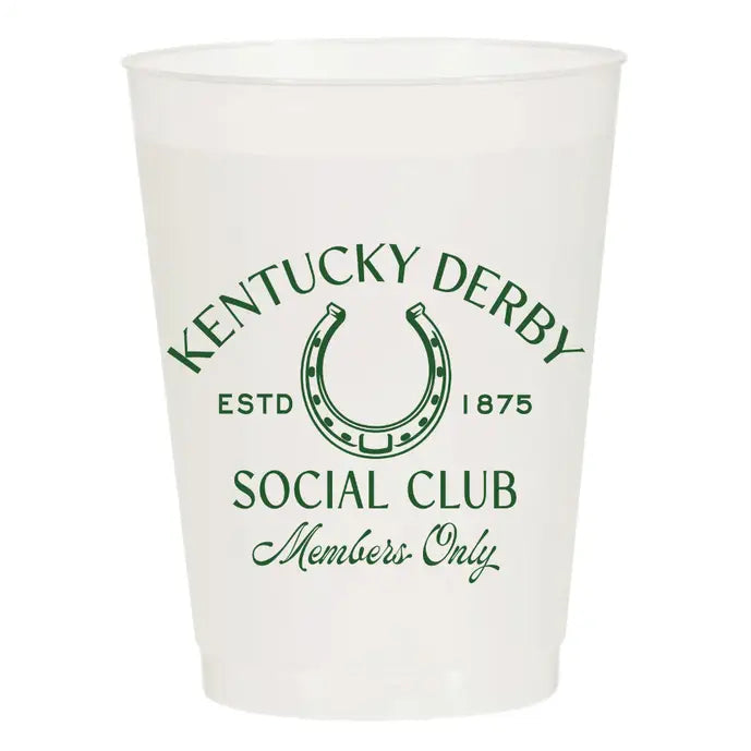Derby Frosted Cups (Pack of 10)