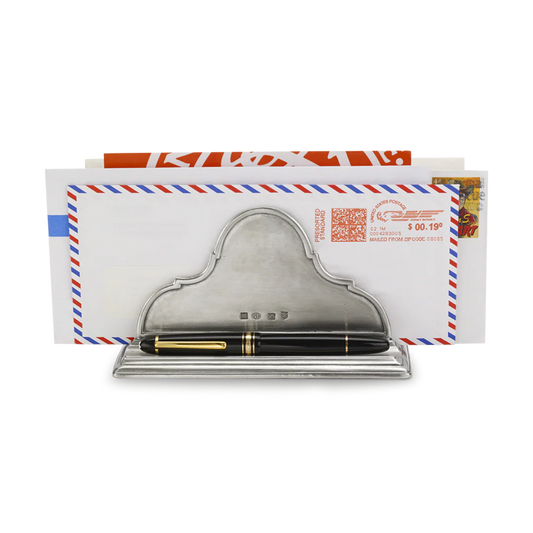 Letter Stand with Pen Rest | MATCH Pewter