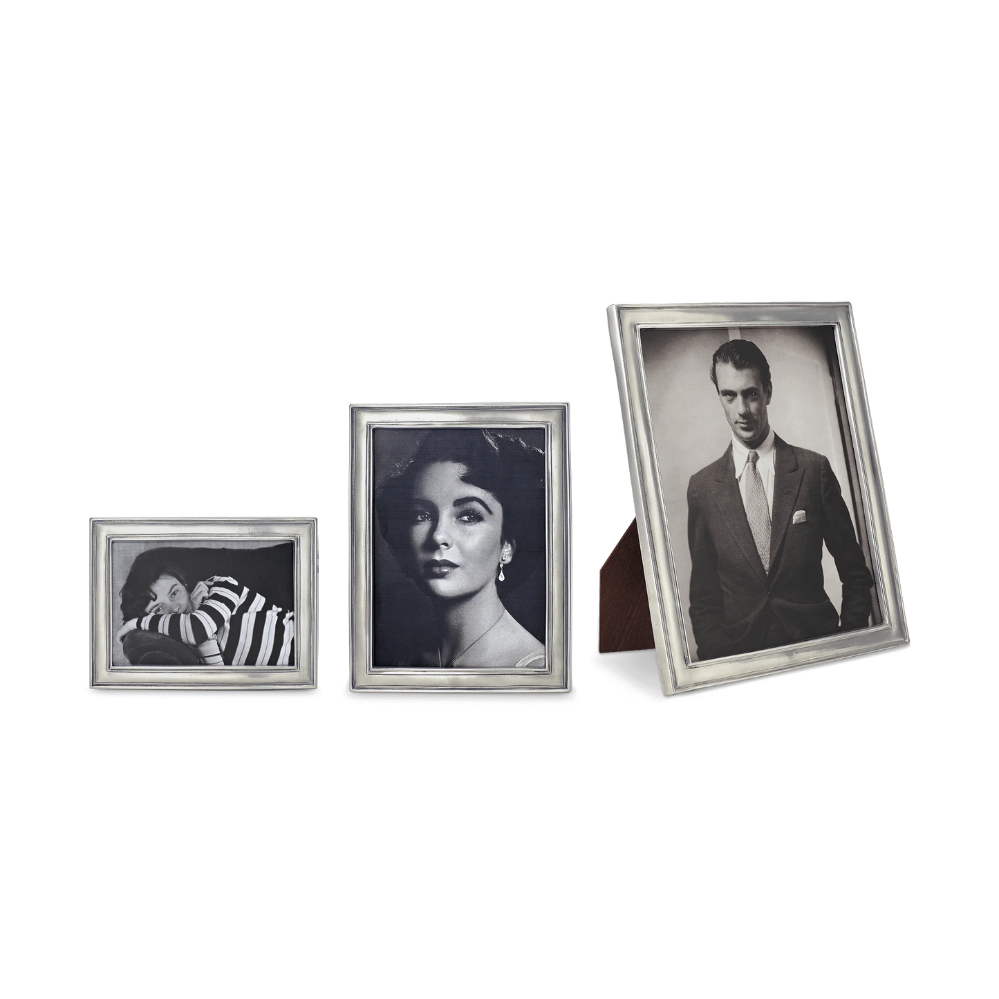 Lugano Rectangle Frame | MATCH Pewter