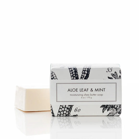 Formulary 55 Aloe Leaf & Mint Shea Butter Bath Bar Soap