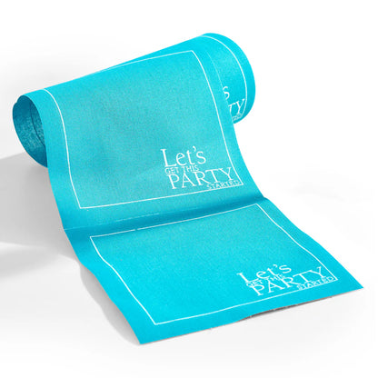 The Real Teal Cocktail Napkin Roll