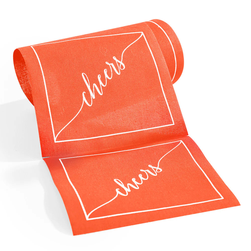 Late Sunset Salute Cocktail Napkin Roll