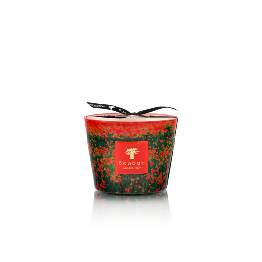 Artsy Flower Poppies Scented Candle | Baobab Collection