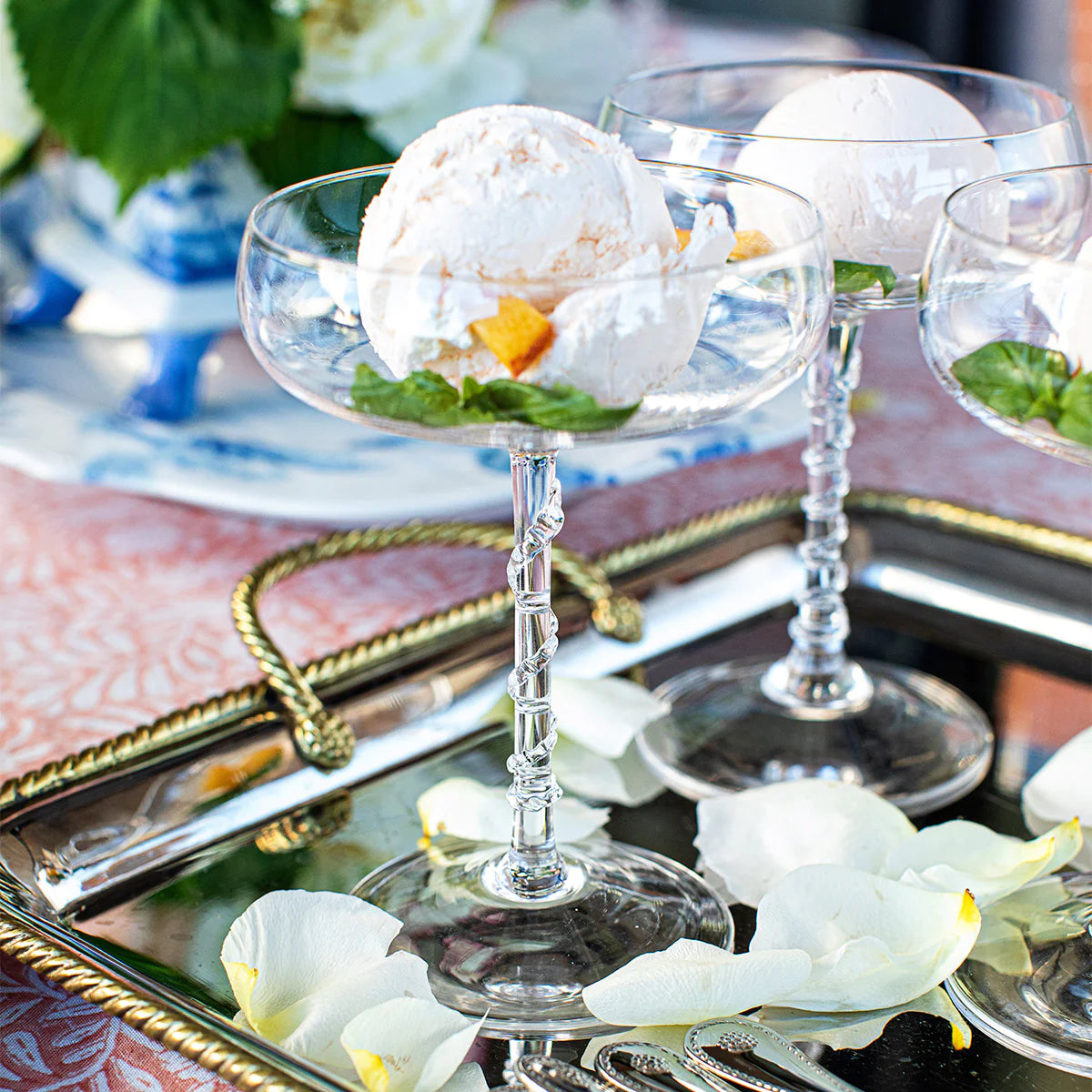 Juliska Amalia Cocktail Coupes, Set of 2