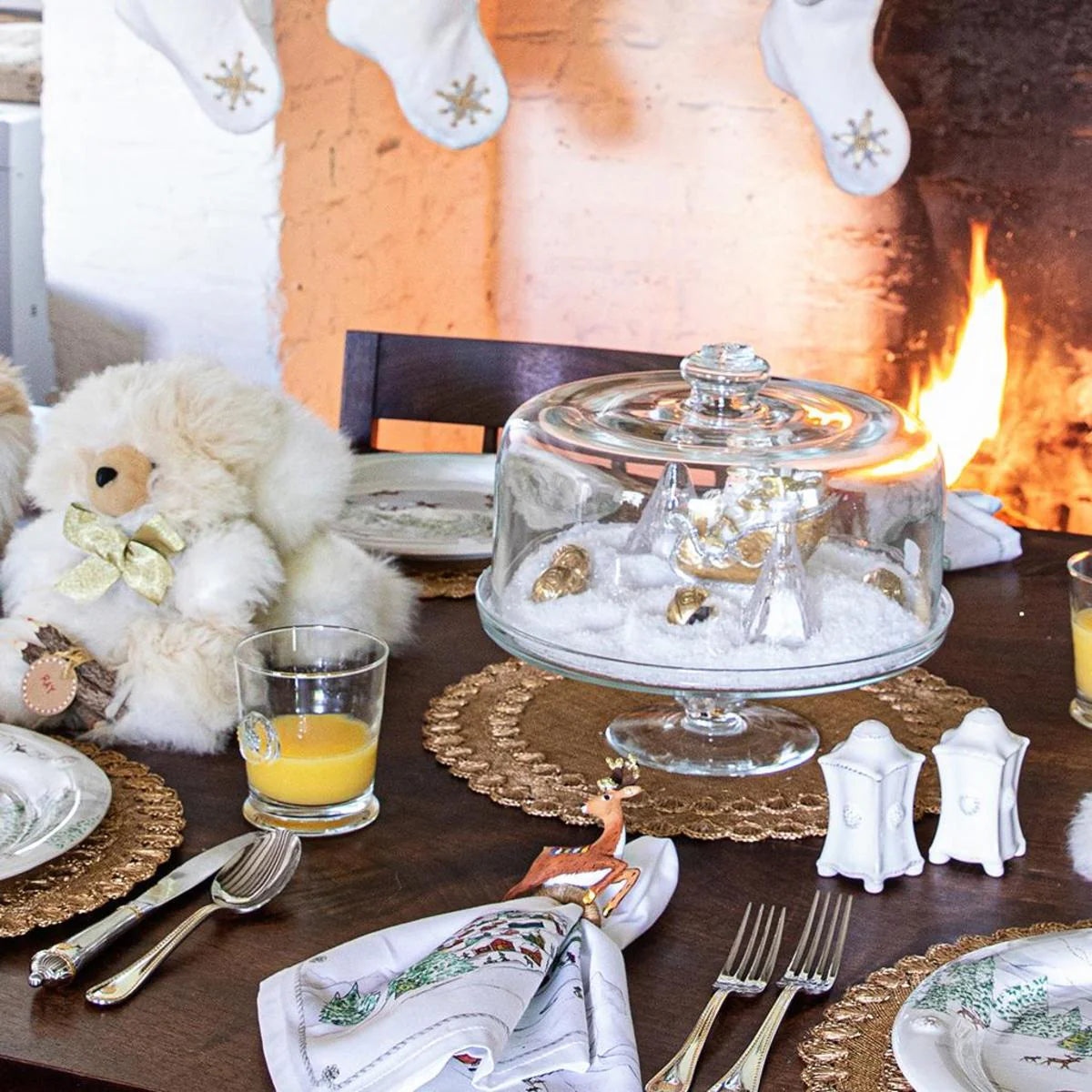 Juliska Berry & Thread Glass Cake Stand