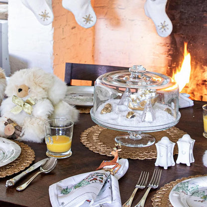 Juliska Berry & Thread Glass Cake Stand