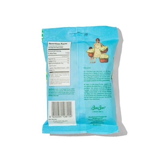 Sour Elderflower Fish Swedish Candy