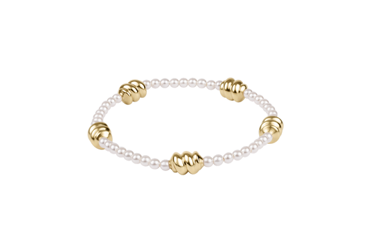 enewton Admire Gold 3mm Pearl Bracelet