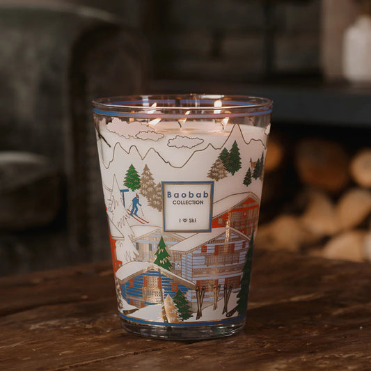 Scented Candle I Love Ski 2026 | Baobab Collection