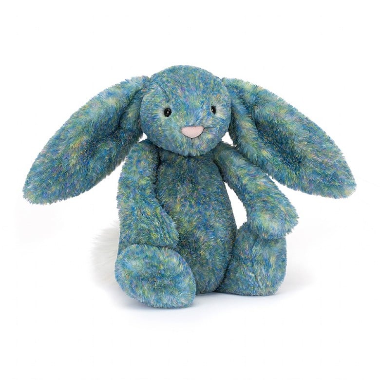 Bashful Luxe Bunny, Azure | Jellycat