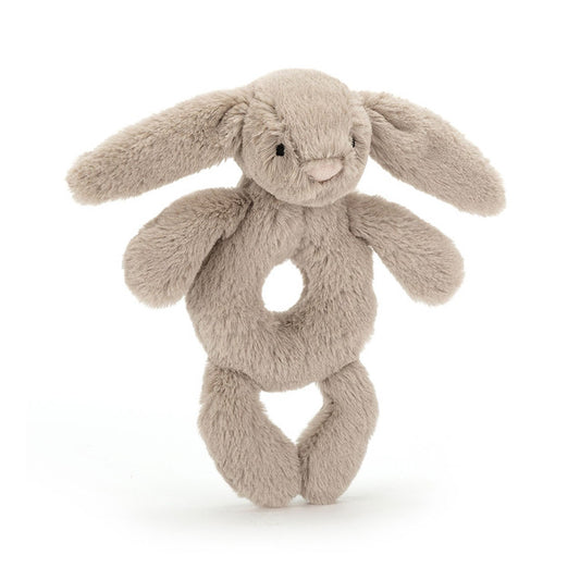 Bashful Bunny Ring Rattle (3 colors available)