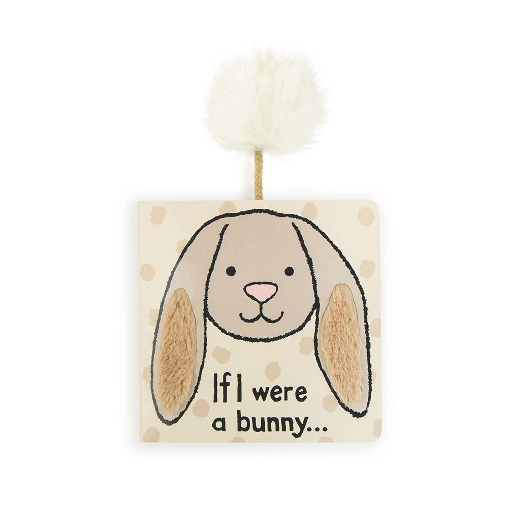 "If I Were a Bunny" Book in Beige, Jellycat