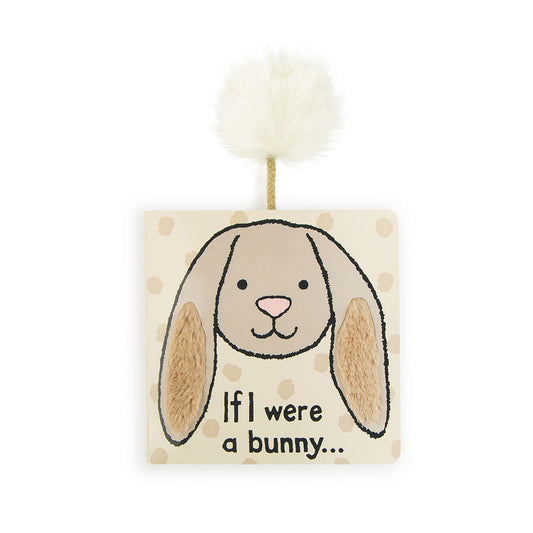 "If I Were a Bunny" Book in Beige, Jellycat