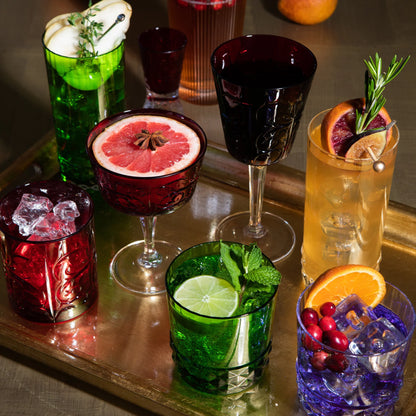 Vietri Barocco Ruby Double Old Fashioned