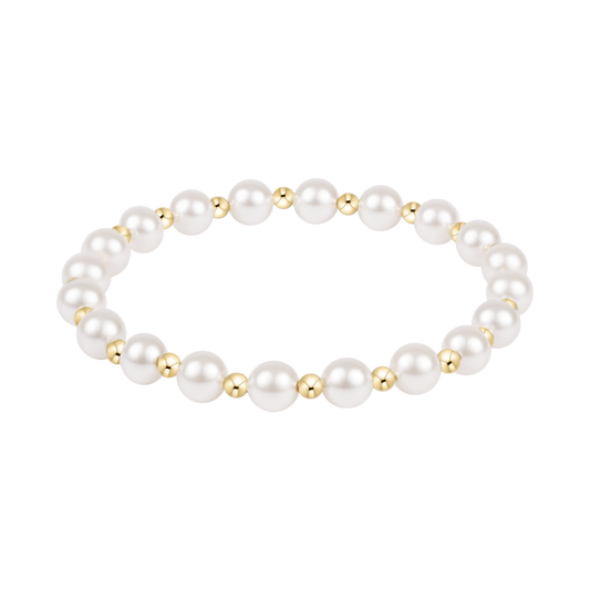 enewton EXTENDS Grateful Pattern 6mm Bead Bracelet