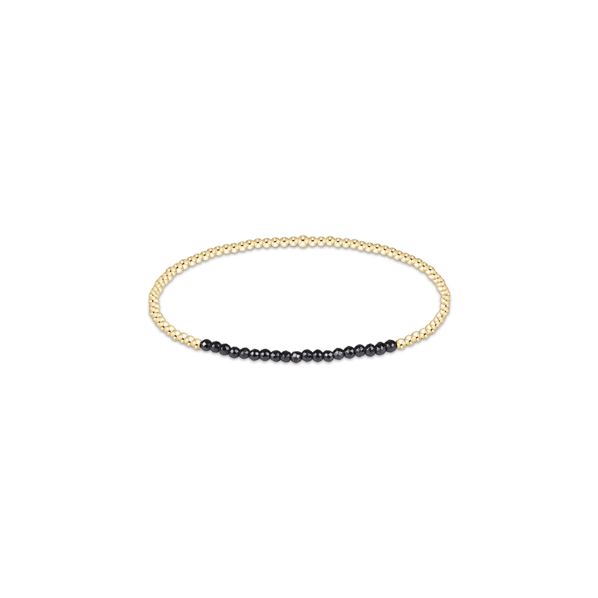 enewton Gold Bliss Faceted Hematite 2mm Bracelet