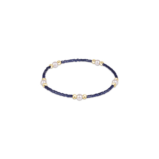 enewton Gameday Hope Purpose Pearl Bracelet in Navy