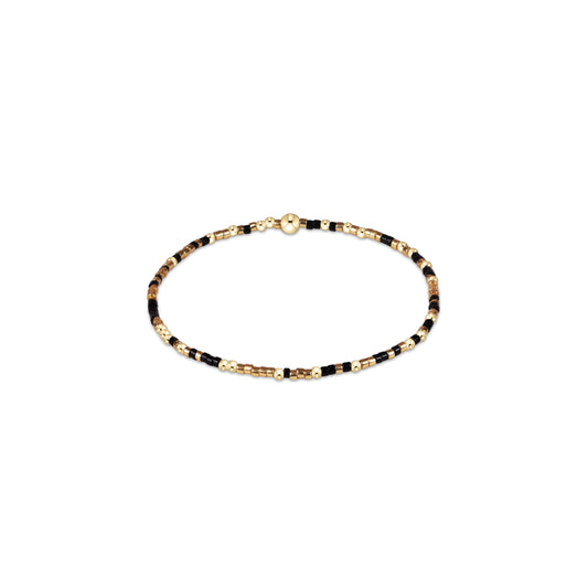 enewton Gameday Hope Unwritten Bracelet in Gold Luster & Black