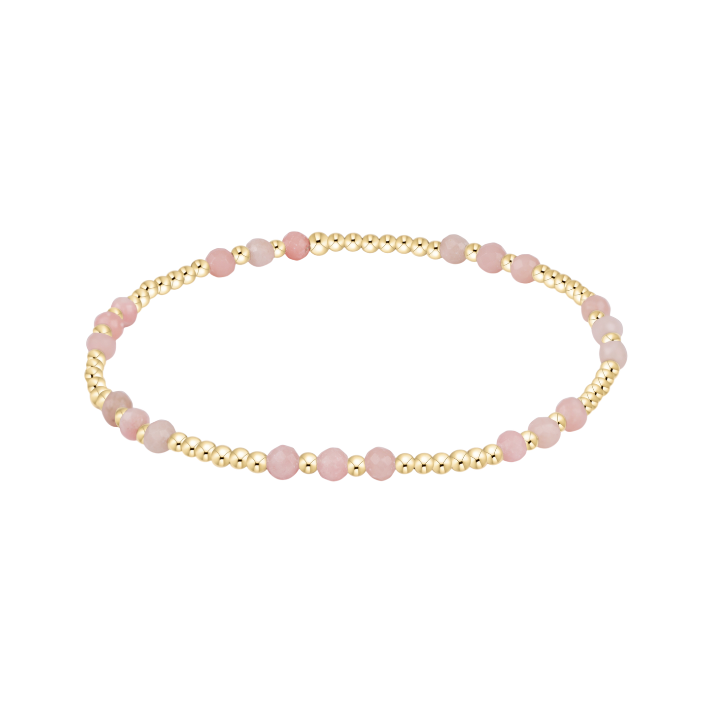enewton Joy Gem 3mm Bracelet Pink Opal