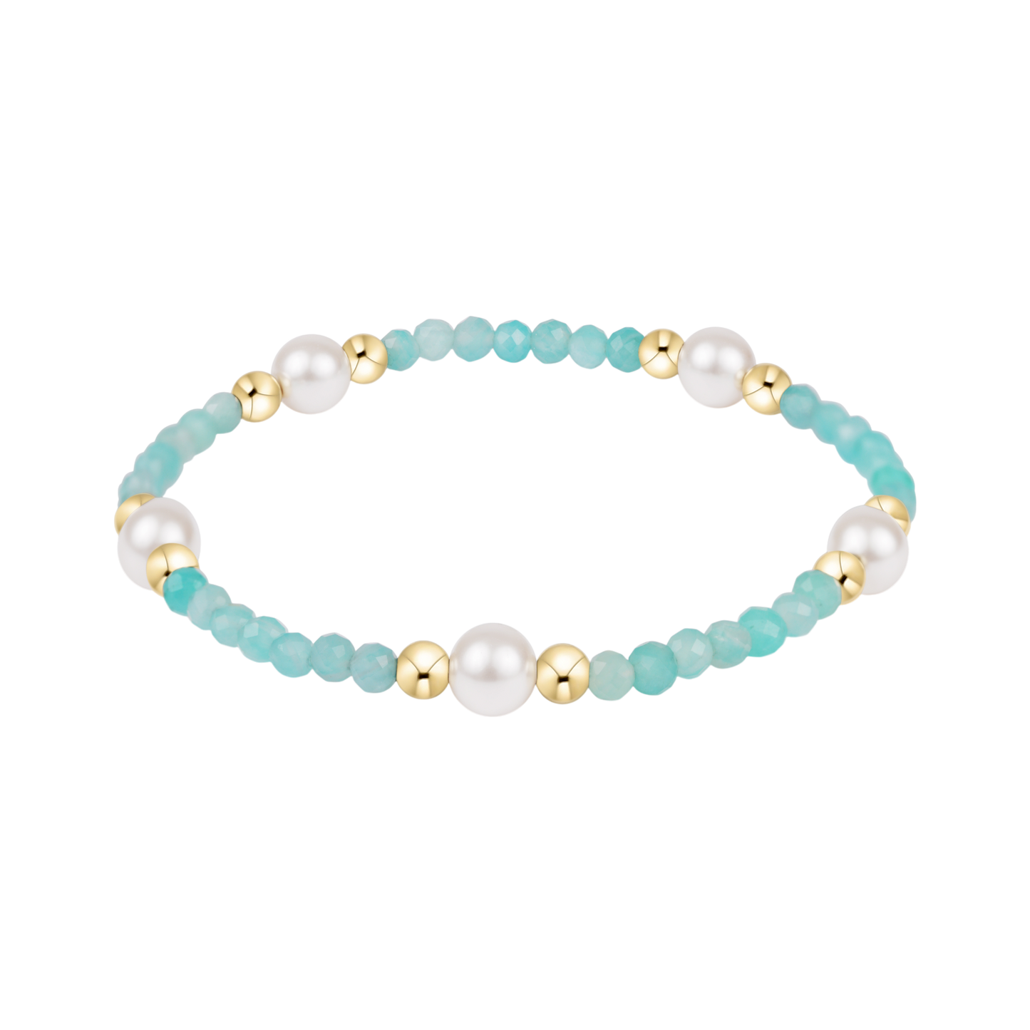 enewton Purpose Pearl 6mm Gem Bracelet Amazonite