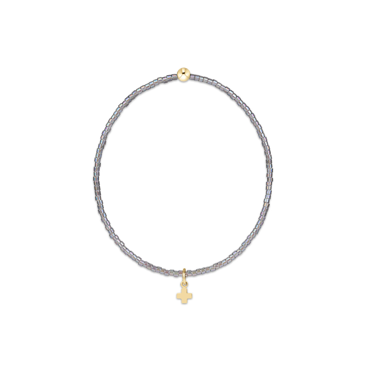 enewton Hope Classic Signature Cross Charm Bracelet, Morning Mist