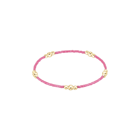 enewton Hope Purpose Gold Bracelet Bubblegum