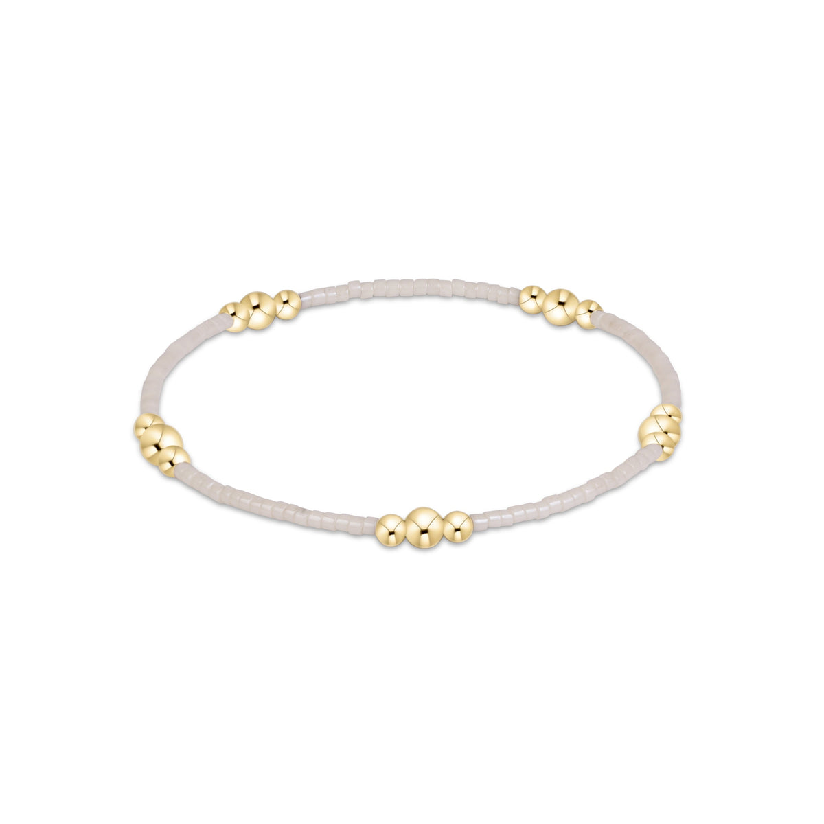 enewton Hope Purpose Gold Bracelet, Milkshake