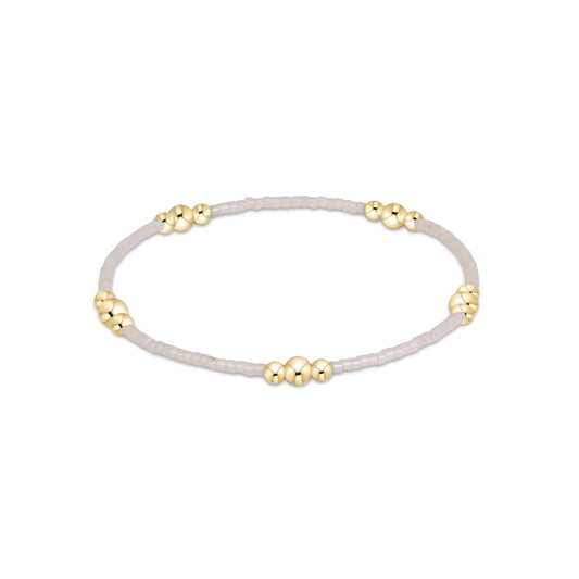 enewton Hope Purpose Gold Bracelet, Milkshake