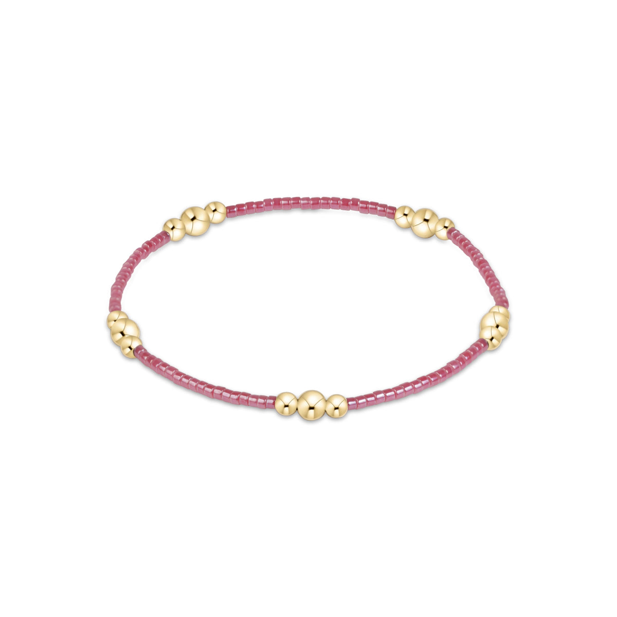 enewton Hope Purpose Gold Bracelet, Pink Champagne