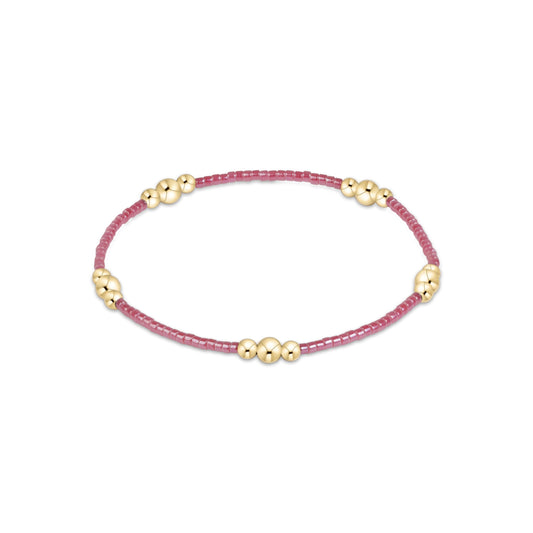 enewton Hope Purpose Gold Bracelet, Pink Champagne