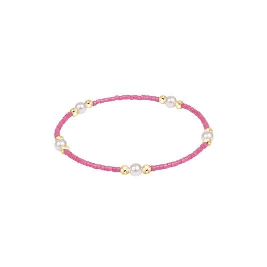 Enewton Hope Purpose Pearl Bracelet in Bubblegum