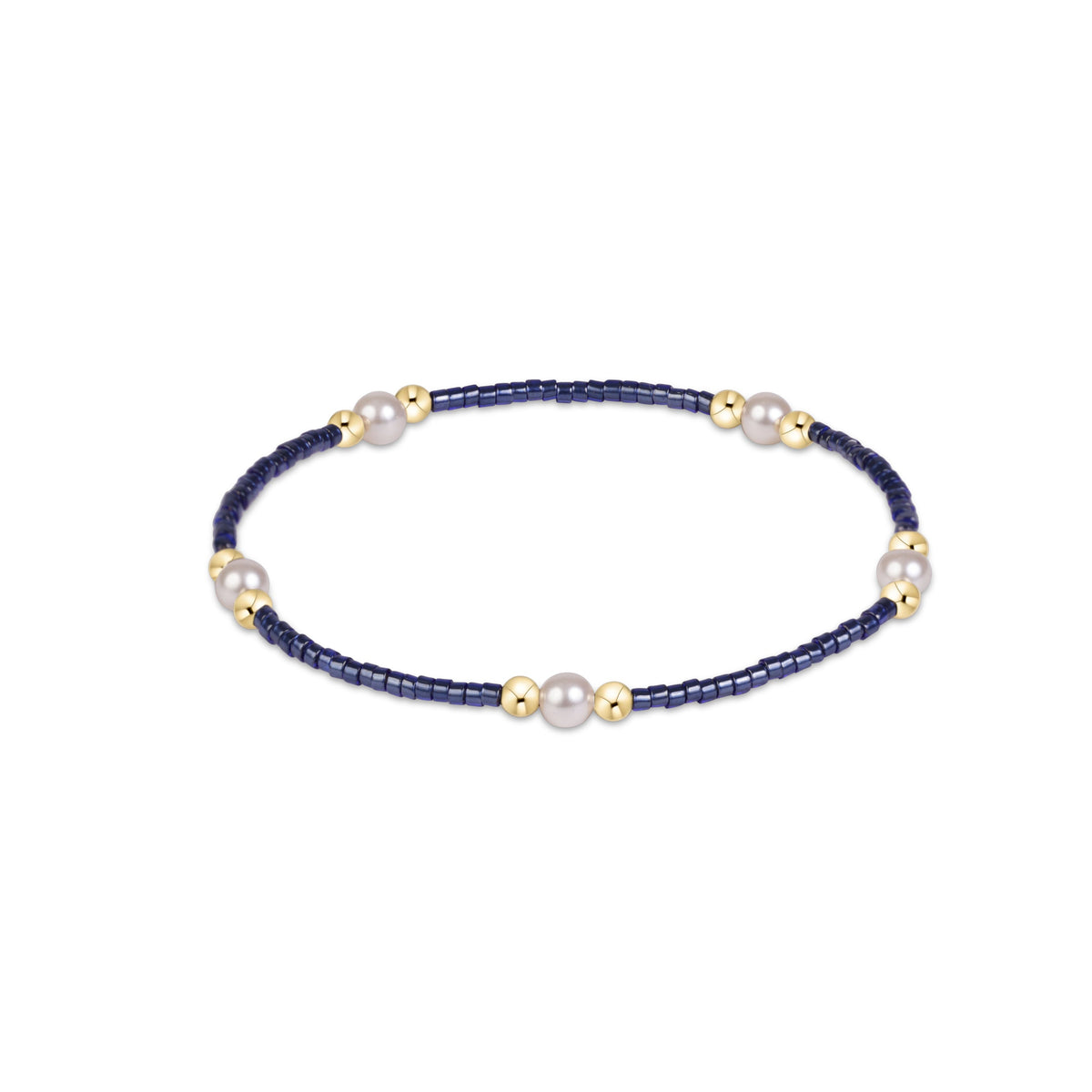 enewton Hope Purpose Pearl Bracelet, Navy
