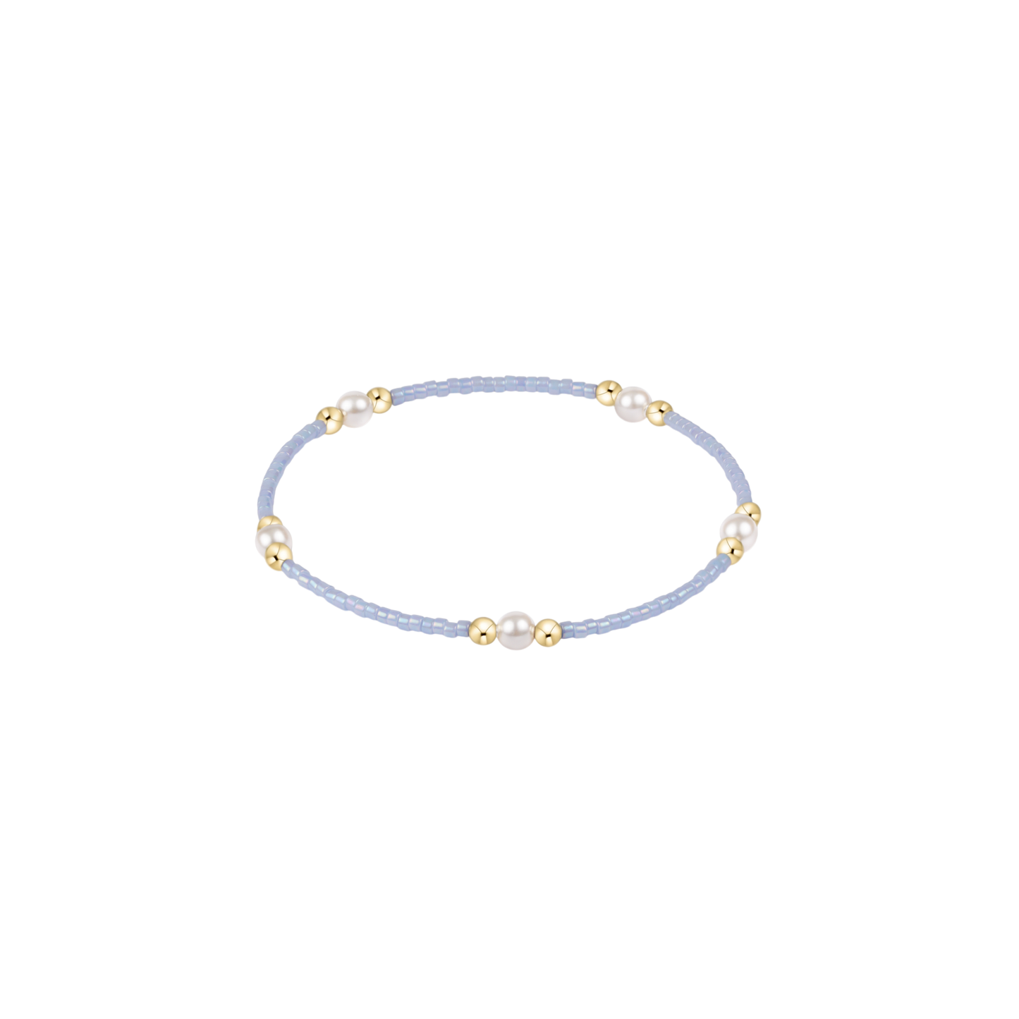 Enewton Hope Purpose Pearl Bracelet in Ocean Mist