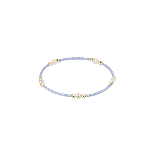 Enewton Hope Purpose Pearl Bracelet in Ocean Mist