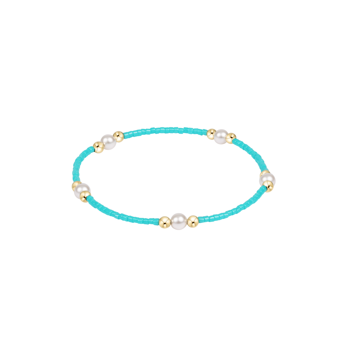 Enewton Hope Purpose Pearl Bracelet in Turquoise