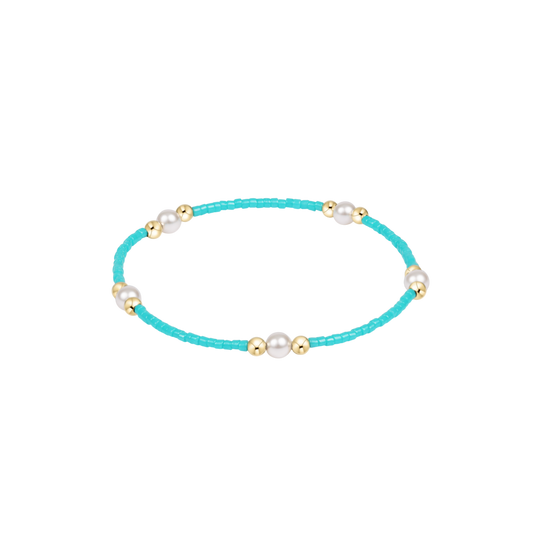 Enewton Hope Purpose Pearl Bracelet in Turquoise