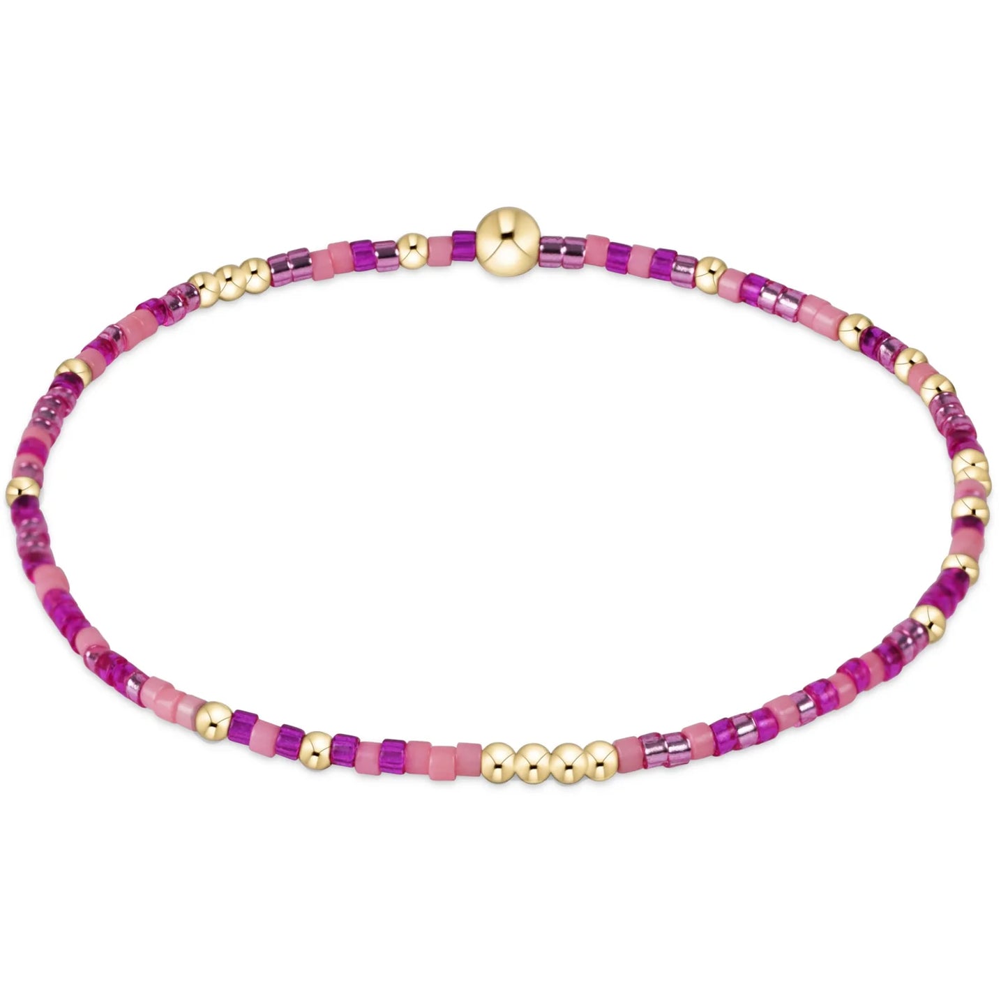 enewton Hope Unwritten Bead Bracelet, Back to the Fuchsia