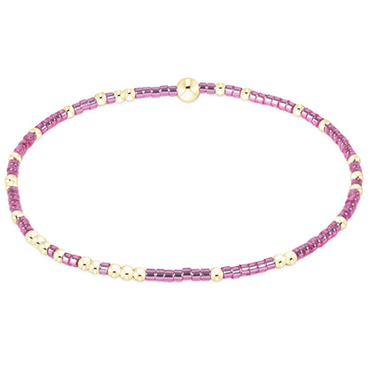 EGIRL Hope Unwritten Bracelet Pink Metallic