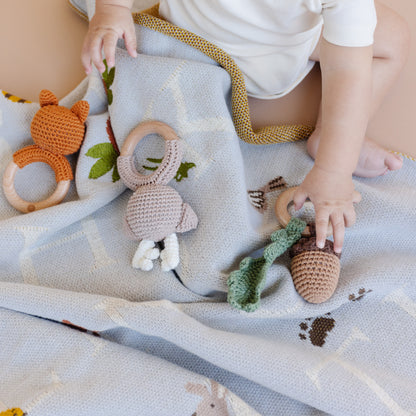 Acorn Rattle Teether