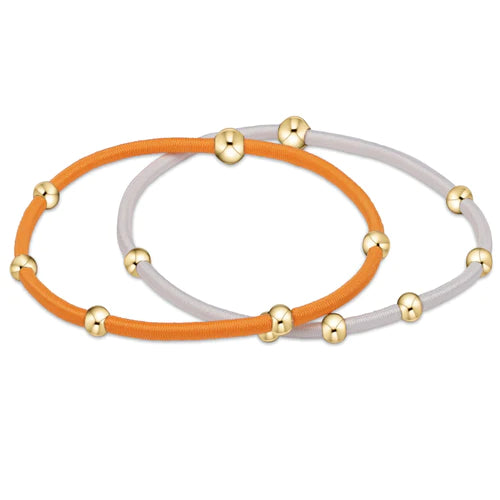 enewton Gameday Orange & White Bracelet
