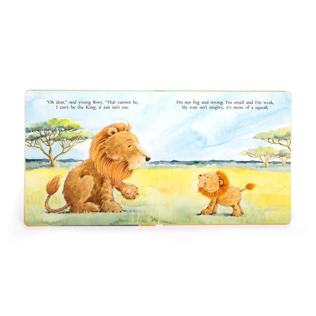 "The Very Brave Lion" Book, Jellycat